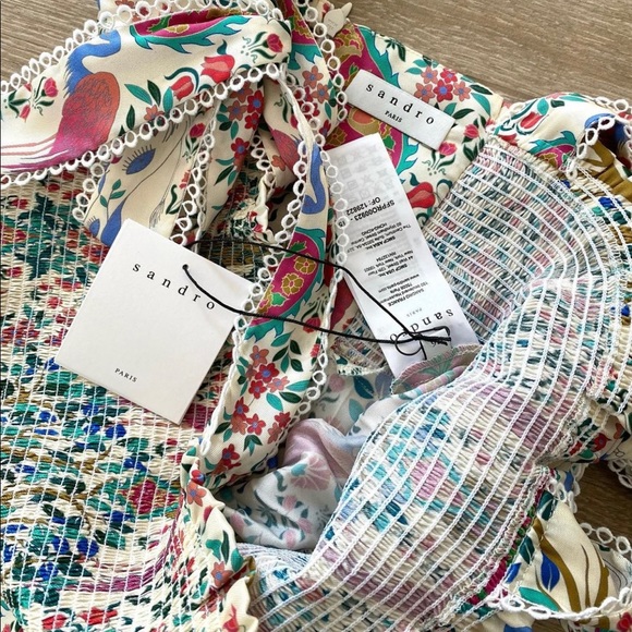 Sandro maxi dress w/adjustable shoulder straps. New with tags! Size 36 & 38! - Picture 4 of 5